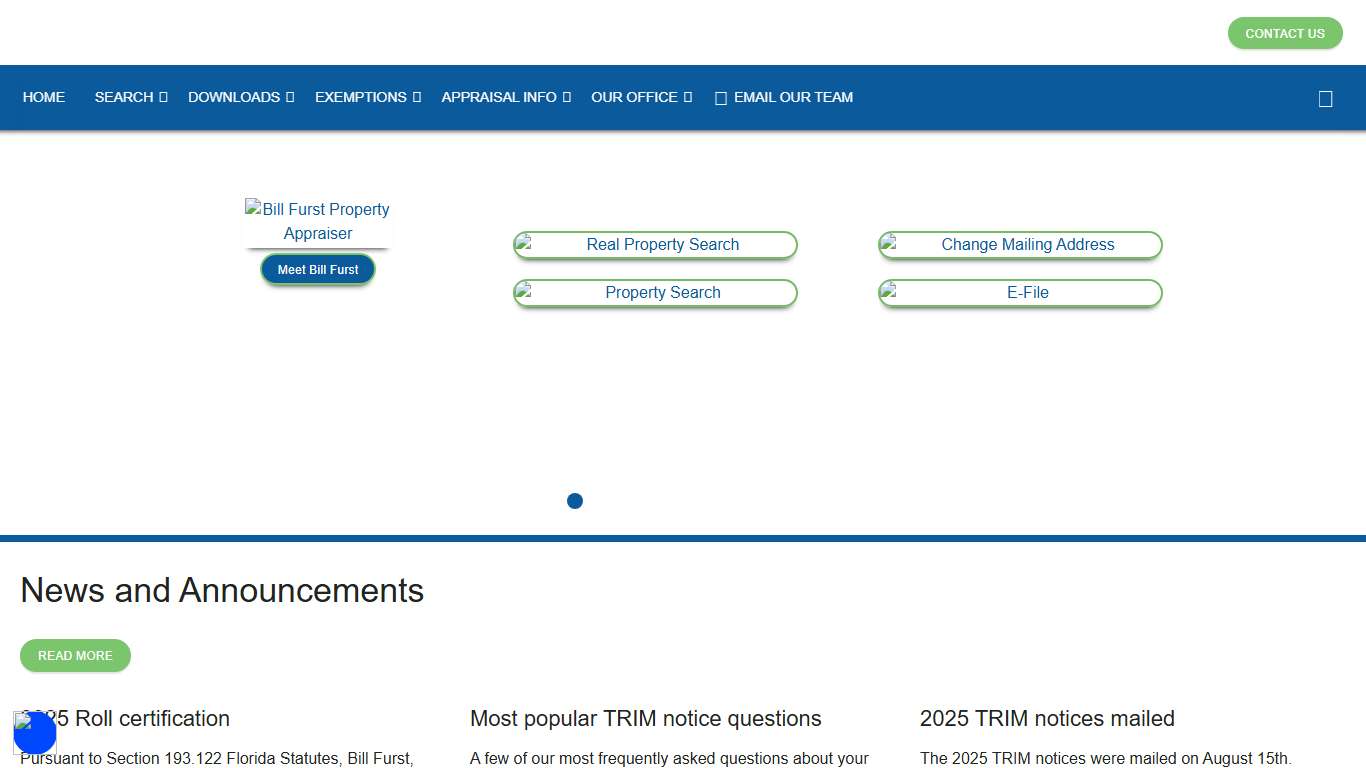 Home Bill Furst, Sarasota County Property Appraiser